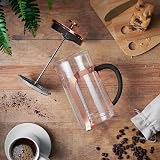 VonShef 8 Cup Cafetiere 1L French Press Copper Stainless Steel Heat Resistant view 8