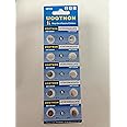 UOGTNON 397 SR726SW Watch Battery 1.5V Button Cell (10-Pack)