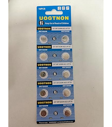 ENERGIZER 397/396 SR726SW SR726W (5 Piece) WATCH BATTERY NEW - Foto 7