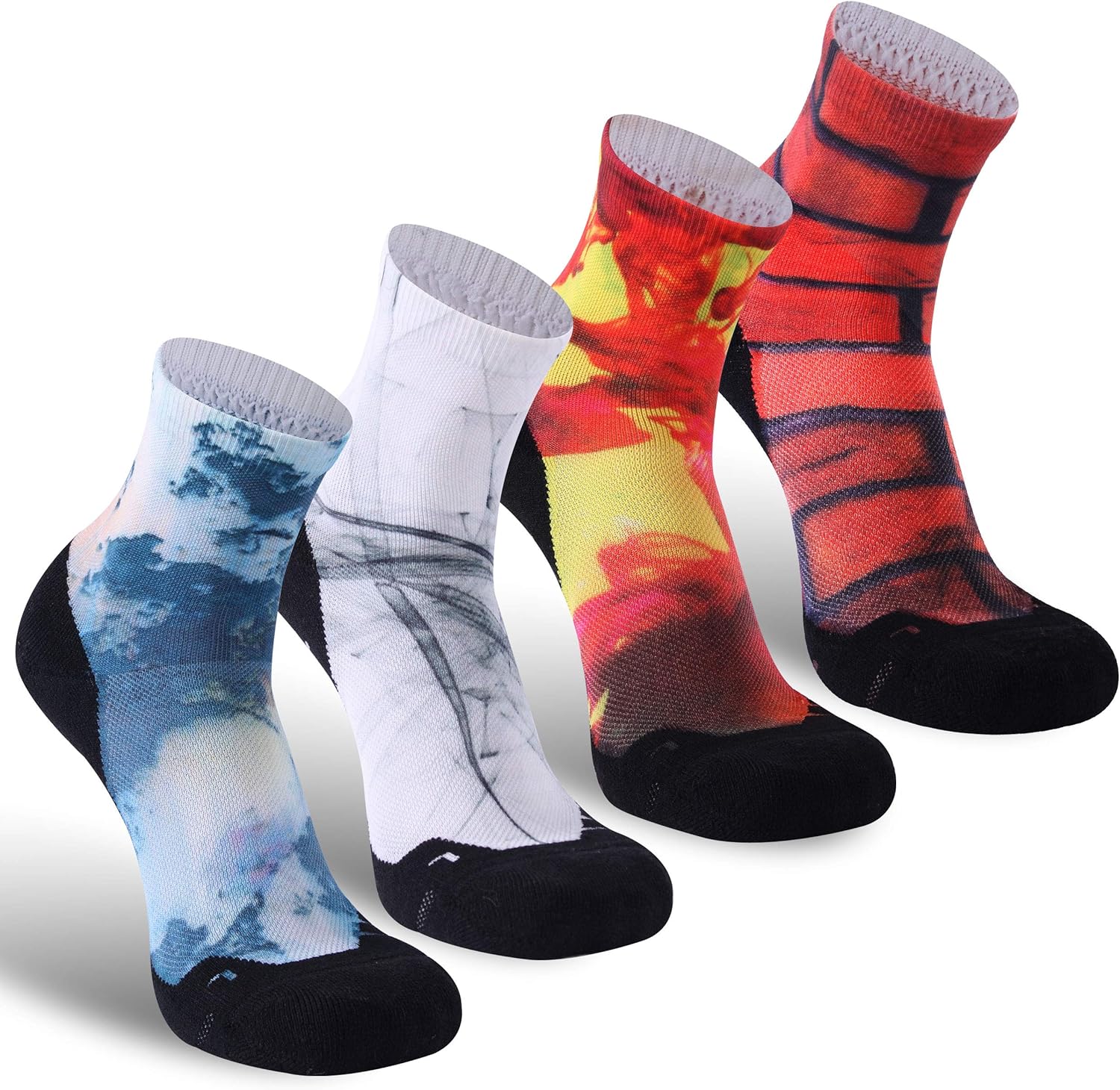 Athletic Running Socks, NIcool Fun Workout Cushion