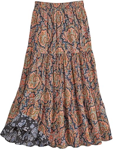 reversible maxi skirt