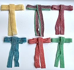 Fruit Sours Gummy Candy Belts