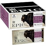 EPIC Bison Bacon Cranberry Bars, Grass-Fed, 12