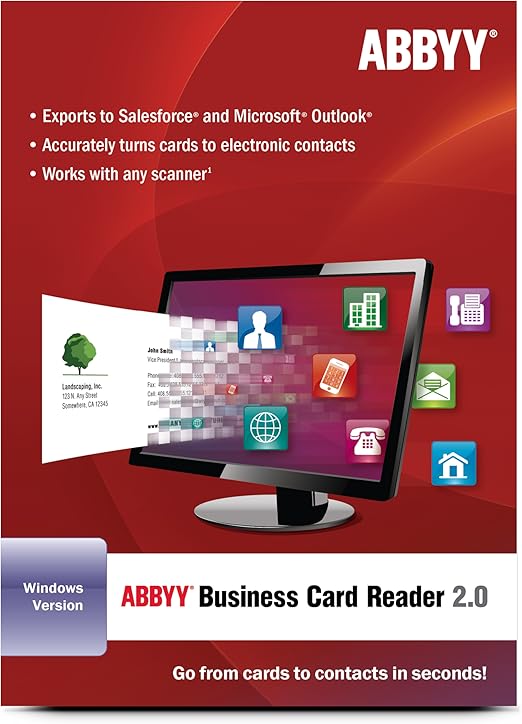 Amazon Com Abbyy Business Card Reader Download Software