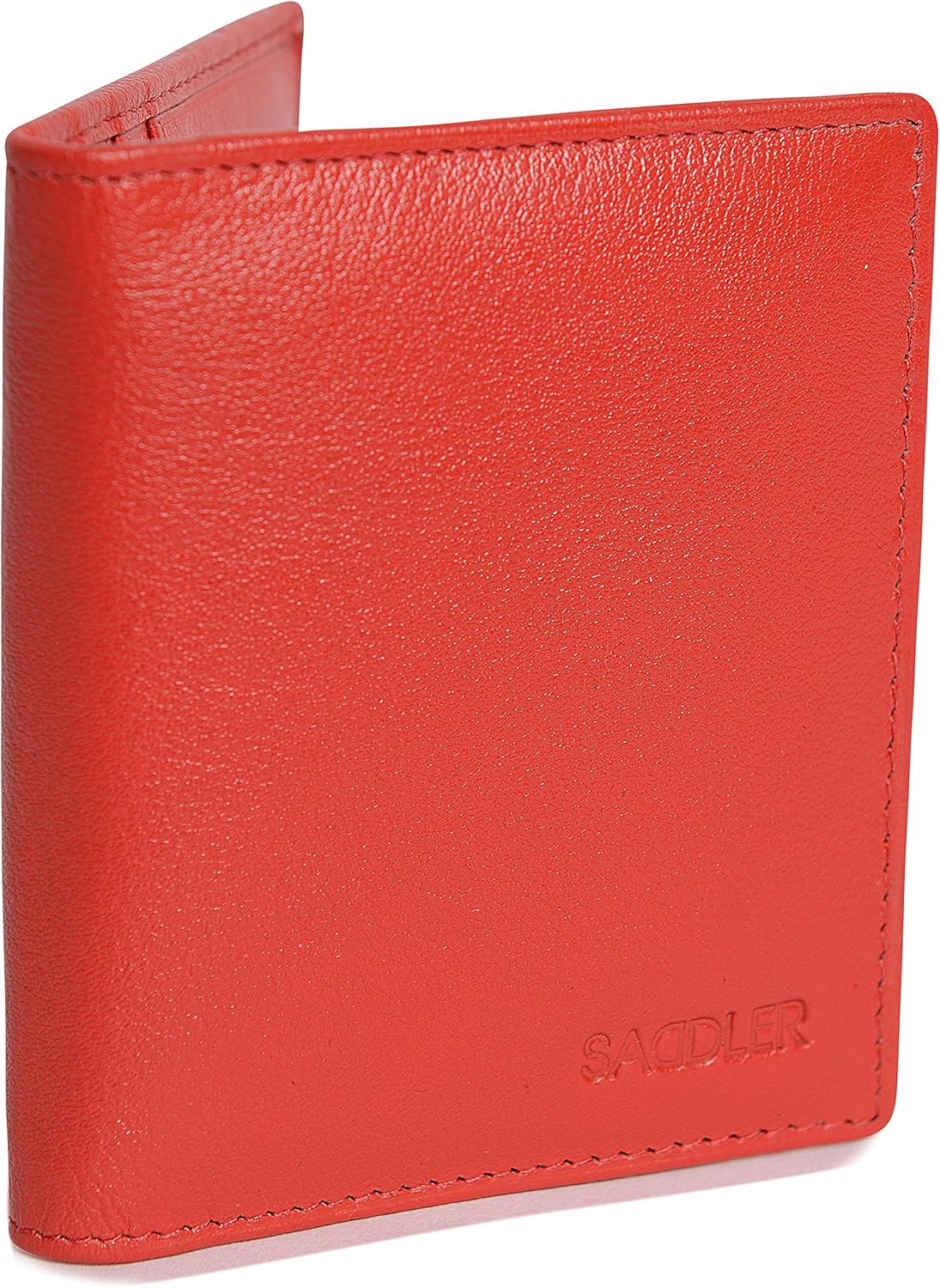 SADDLER "Lexi Cardholder, RFID Protected Real Leather Slim Wallet with 6 Card Slots & Slip Pockets