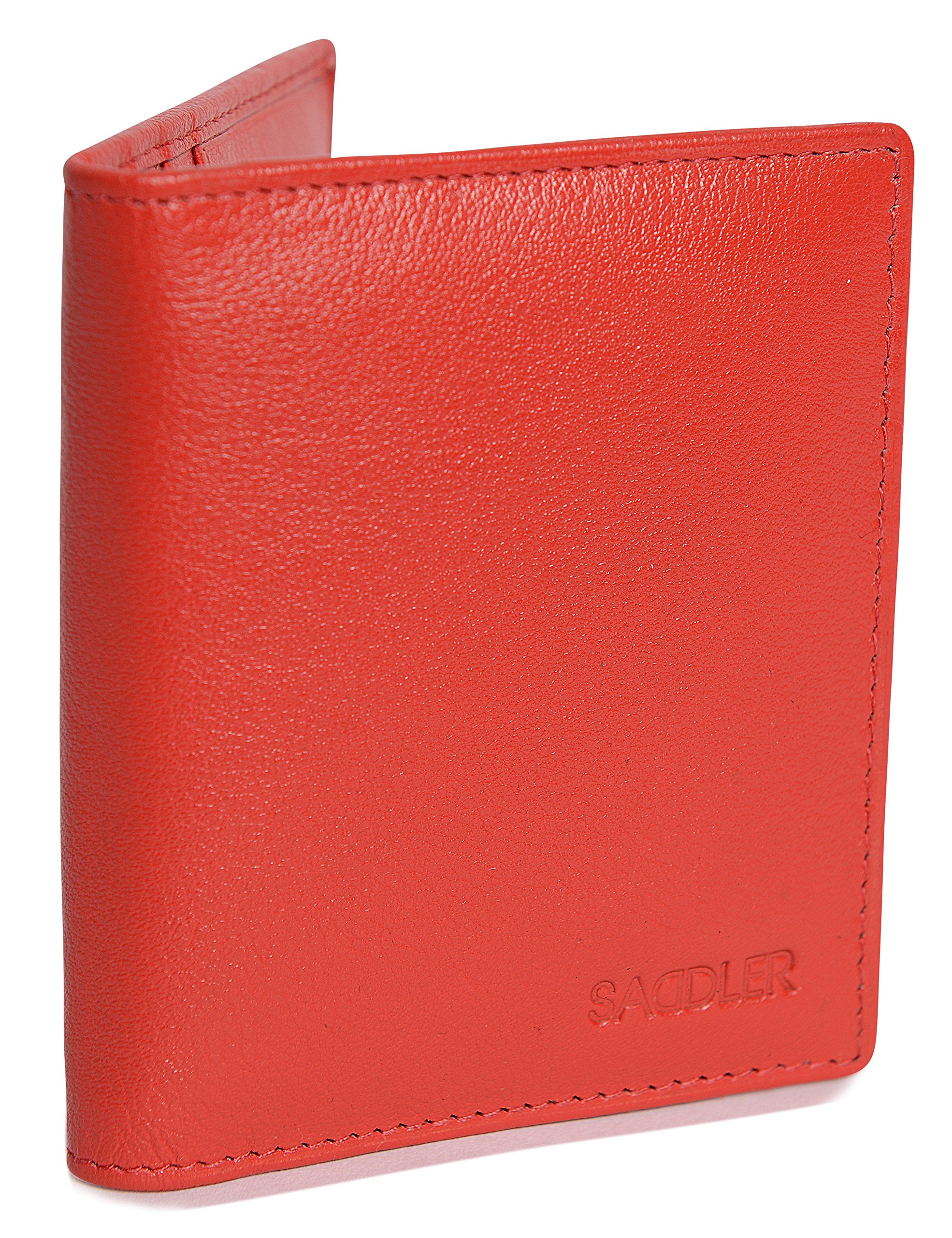 SADDLER "Lexi Cardholder – RFID Protected Real Leather Slim Wallet with 6 Card Slots & Slip Pockets – Compact Everyday Card Case - Gift Boxed — image 1