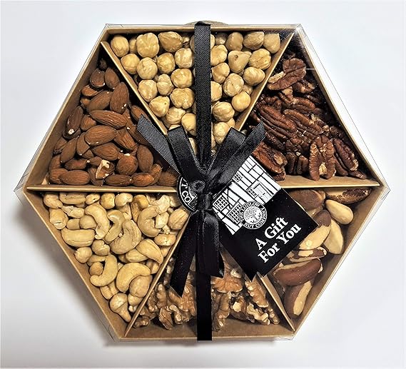 The Ludlow Nut Company Whole Nut Selection GiftTray Assorted Nut