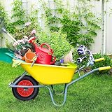 Trintion 16 Inch Wheelbarrow Wheel 4.80-8 Puncture Proof PU Foam Tire (2) view 5