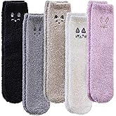 MQELONG Womens Super Soft Fuzzy Cozy Home Sleeping Socks Microfiber Winter Warm Slipper Socks