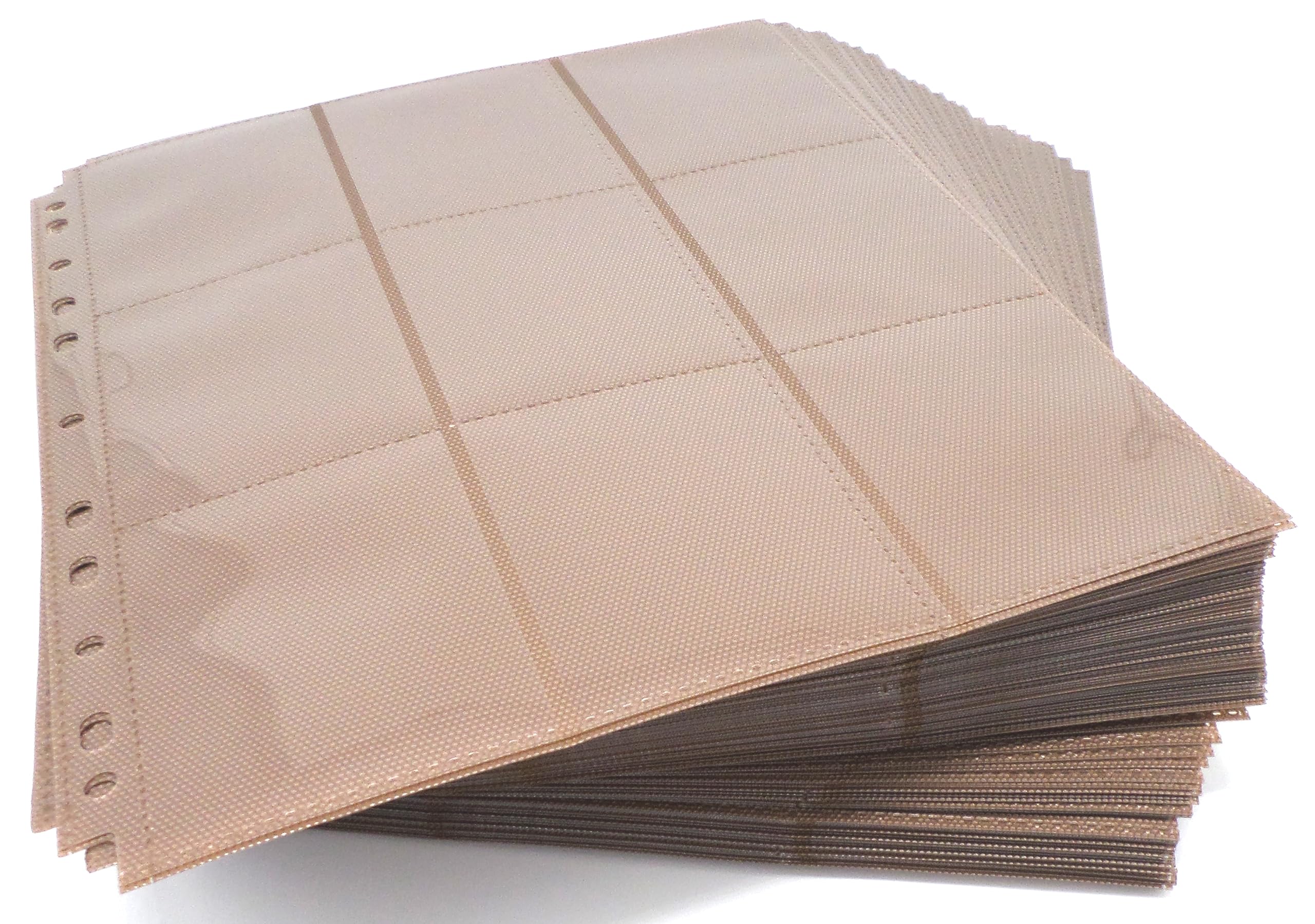 docsmagic.de 100 18-Pocket Pages Copper - Sideloading - 11 Holes - MTG PKM YGO — image 1