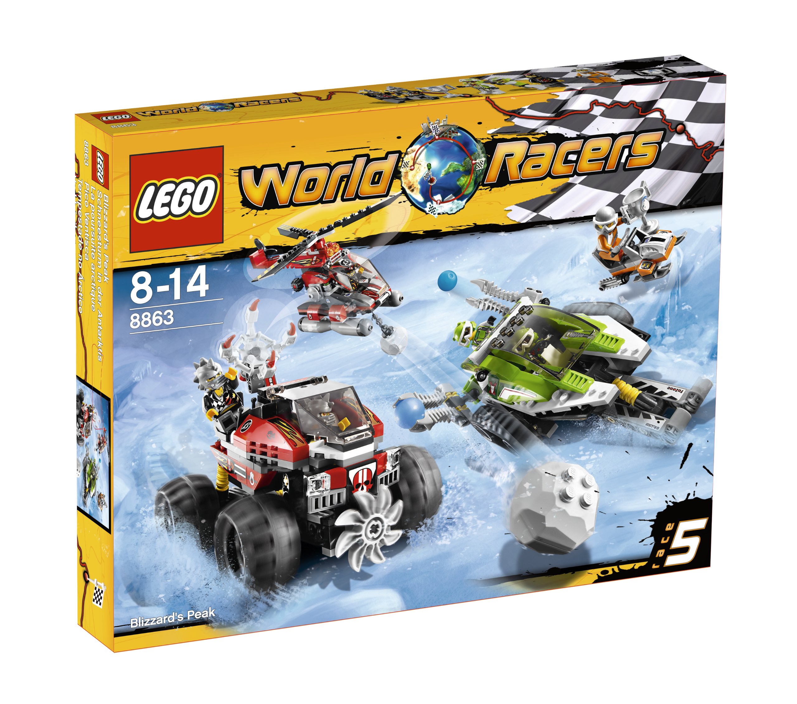 LEGO World Racers 8863 Snow Storm in Antarctica