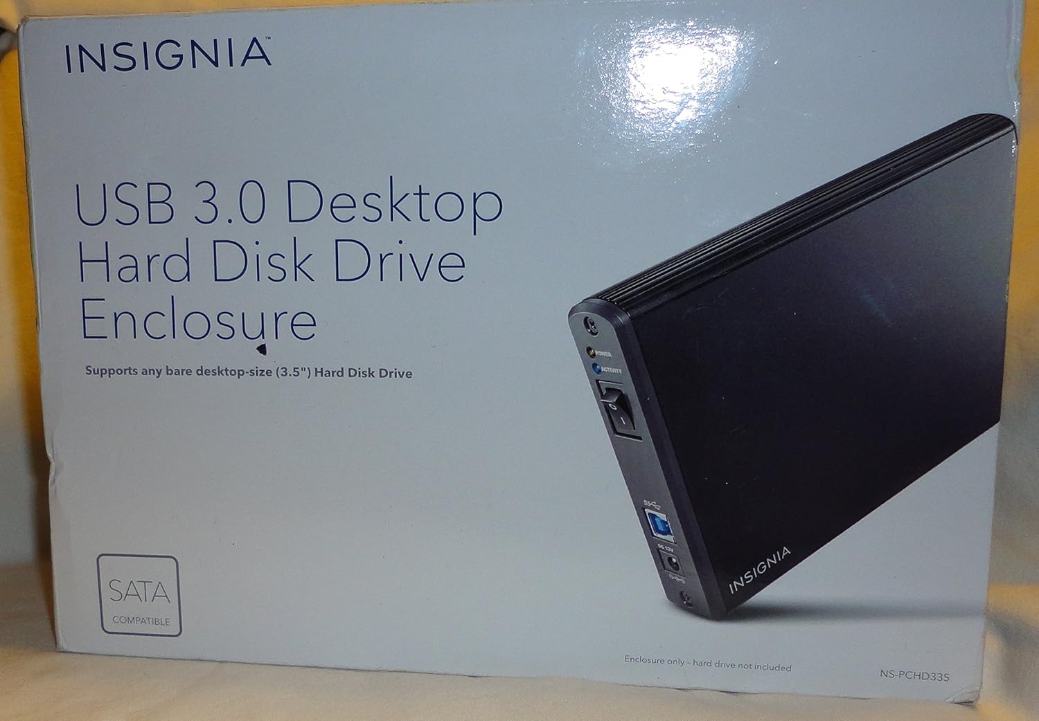 Amazon.com: Insignia USB 3.0 Desktop Hard Disk Drive Enclosure: Computers &  Accessories