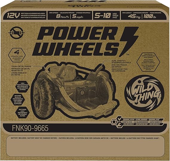 power wheel wild thing pink