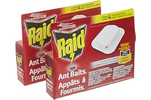 Raid Ant Killer Baits And Traps For Indoor Use, Child Resistant, 8 Count