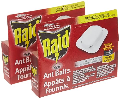 Raid Ant Killer Baits And Traps For Indoor Use, Child Resistant, 8 Count