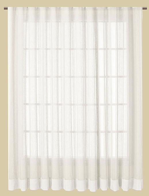 Amazon Com Saaria Sheer Curtains For Home Decor Wall Cover Clubs