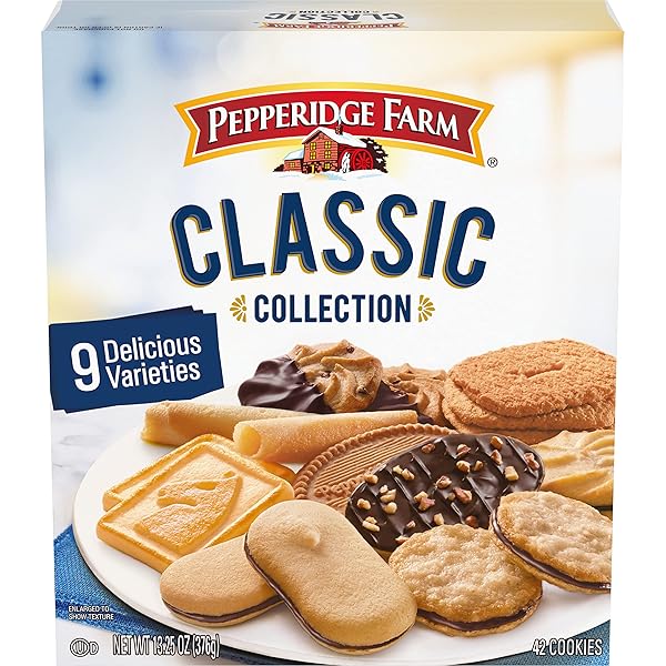 PEPPERIDGE FARM COOKIES CLASSIC COLLECTION, 9 COOKIE VARIETIES,...
