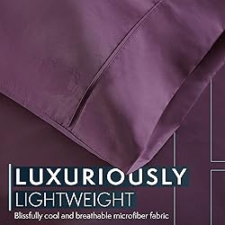 HC COLLECTION Bed Sheets Set King with 2