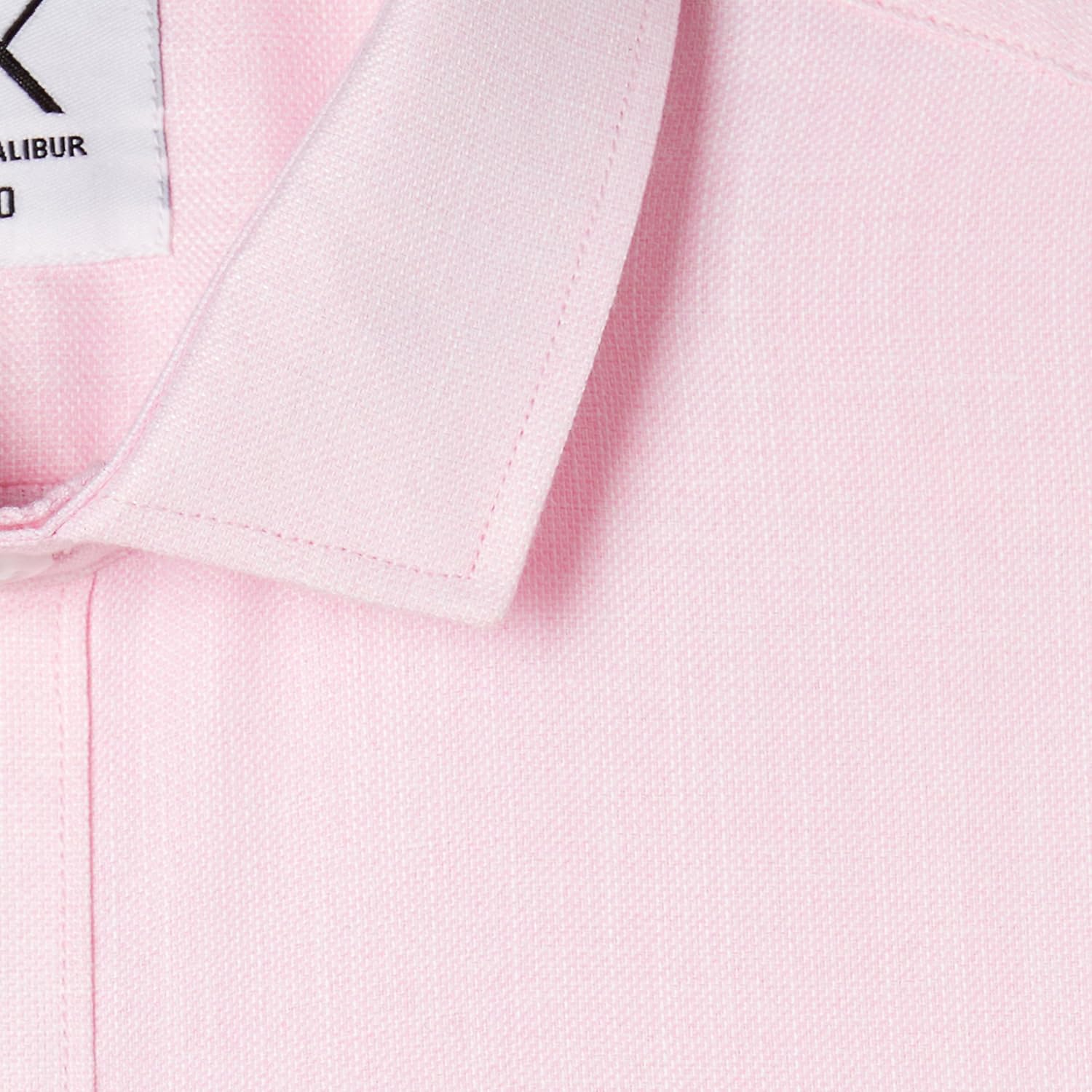 ex by excalibur men's solid regular fit formal shirt (pack of 2)