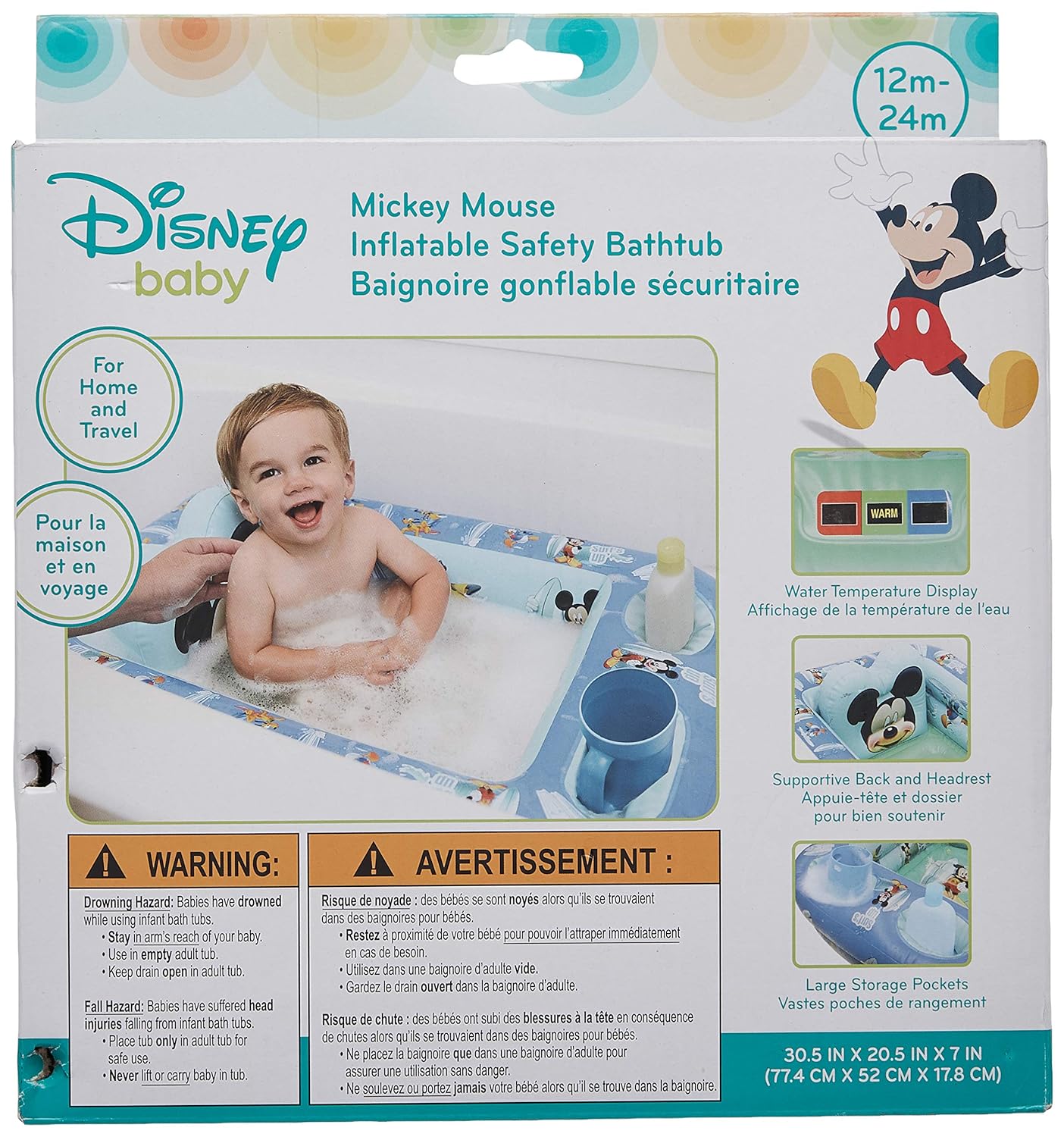 minnie mouse inflatable tub