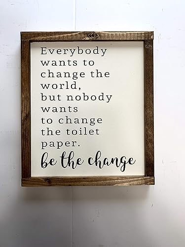 Amazon Com Everybody Wants To Change The World Change The Toilet