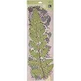 K&amp;Company Brenda Walton Flora &amp; Fauna Adhesive Borders, Swirl