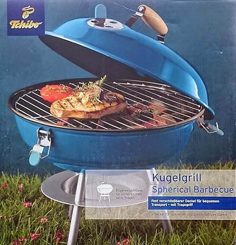 Tragbarer kugelgrill