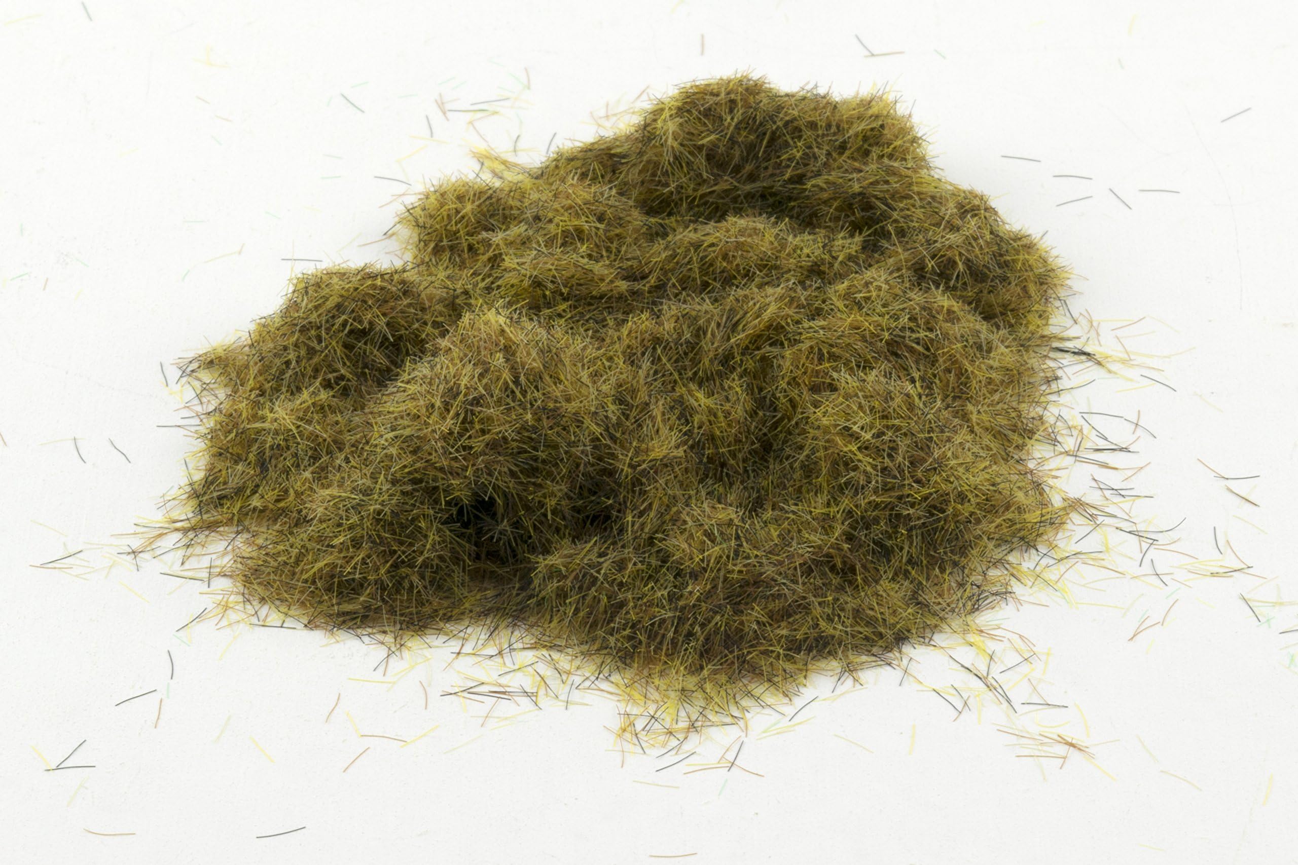 War World Scenics 4mm Patchy Static Grass Sample Bag – Railway Modelling Wargaming Terrain Model Diorama