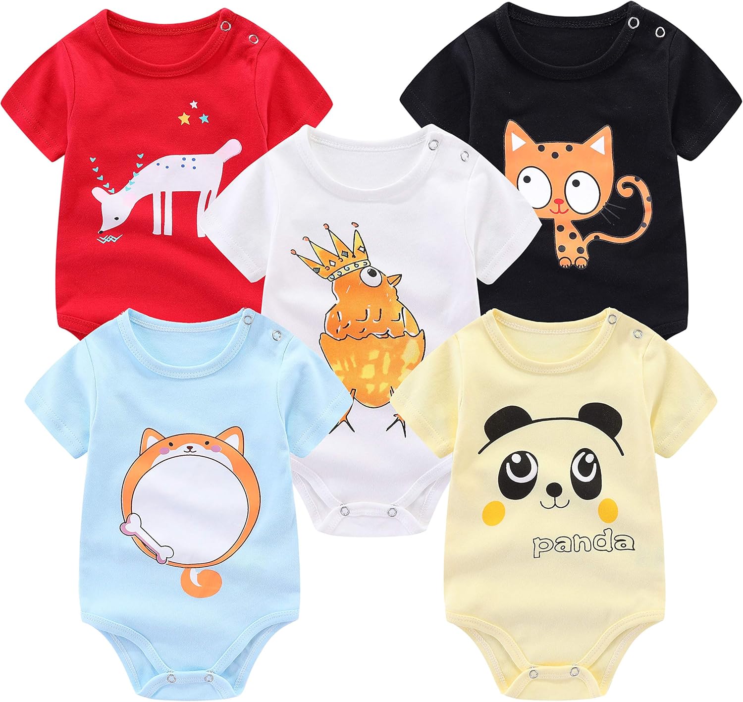 baby bodysuit pack