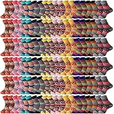 Toulite 60 Pairs Women Wool Socks Thick Crew Winter Knit Multicolor Bootie Socks Gifts for Women Girls Christmas (Bright)
