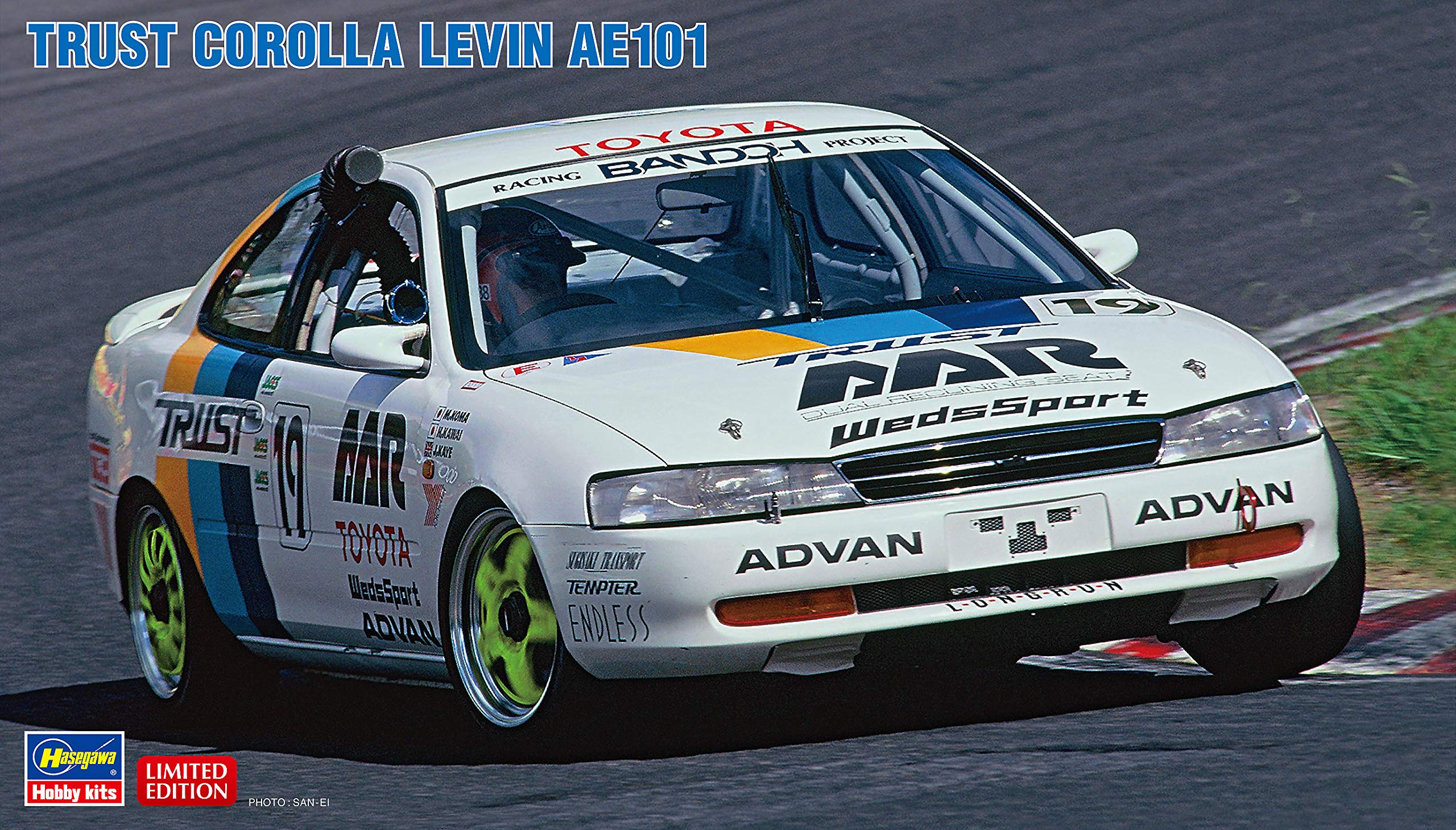 Hasegawa 1:24 Trust Corolla Levin AE101