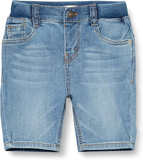 men's pull on denim shorts