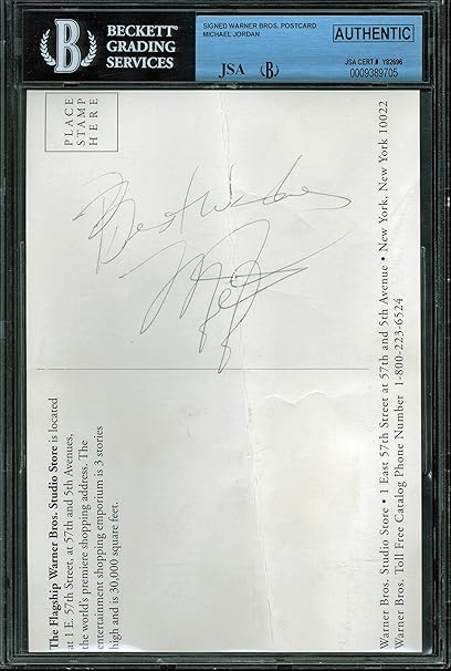 authentic michael jordan signature