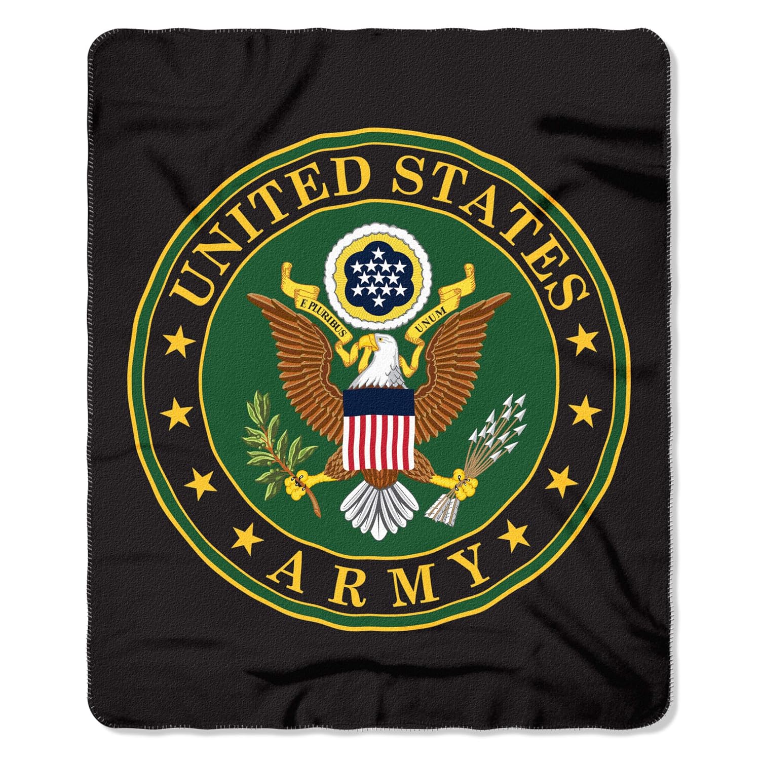 The Northwest Company United States Army Seal Fleece Blanket