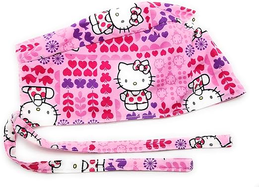 Scrub Hat Cartoon Characters Valentine Hearts Cotton Fabric Cap Do Rag Skull Pink At Amazon Men S Clothing Store