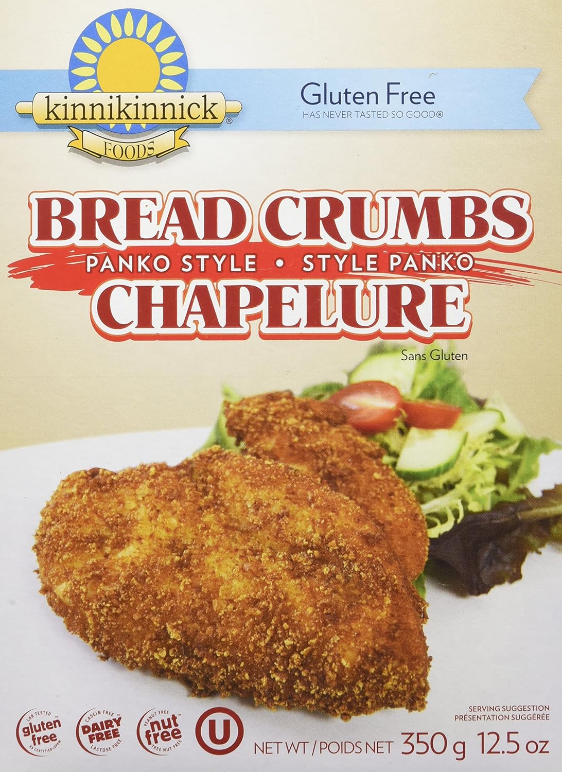 Bread Crumbs Panko Style 350g Gluten Free, Dairy Free, Nut Free, No