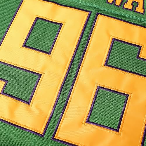 Men's Mighty Ducks Movie Hockey Jersey - Charlie Conway #96, Adam Banks #99, Greg Goldberg #33 (S-XXXL)