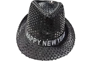 The Electric Mammoth LED Light Up Flashing Fedora Hat