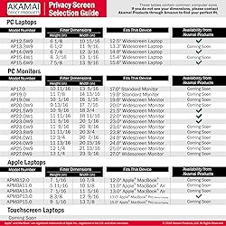 23.6 inch Computer Privacy Screen (16:9) - Black