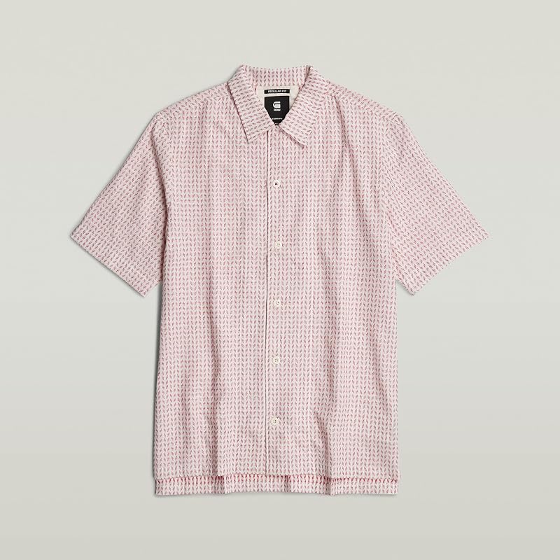 Homme Chemise Resort , Multicolore (acid red/milk D24298-D532-G298), M