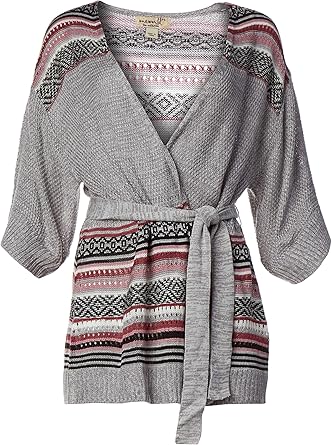 womens tie waist cardigan