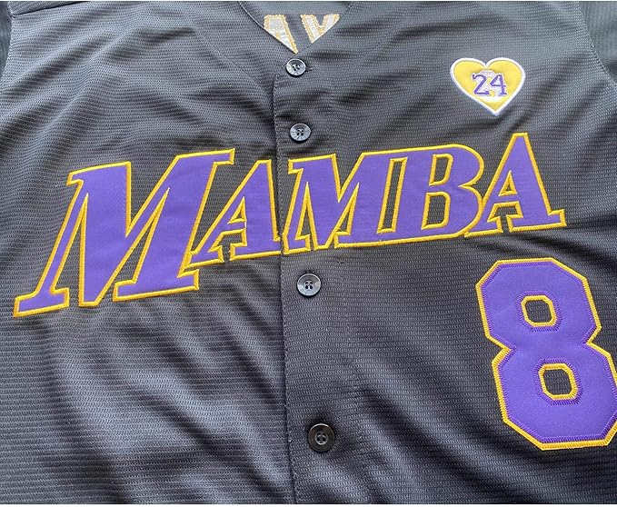 mamba baseball jersey