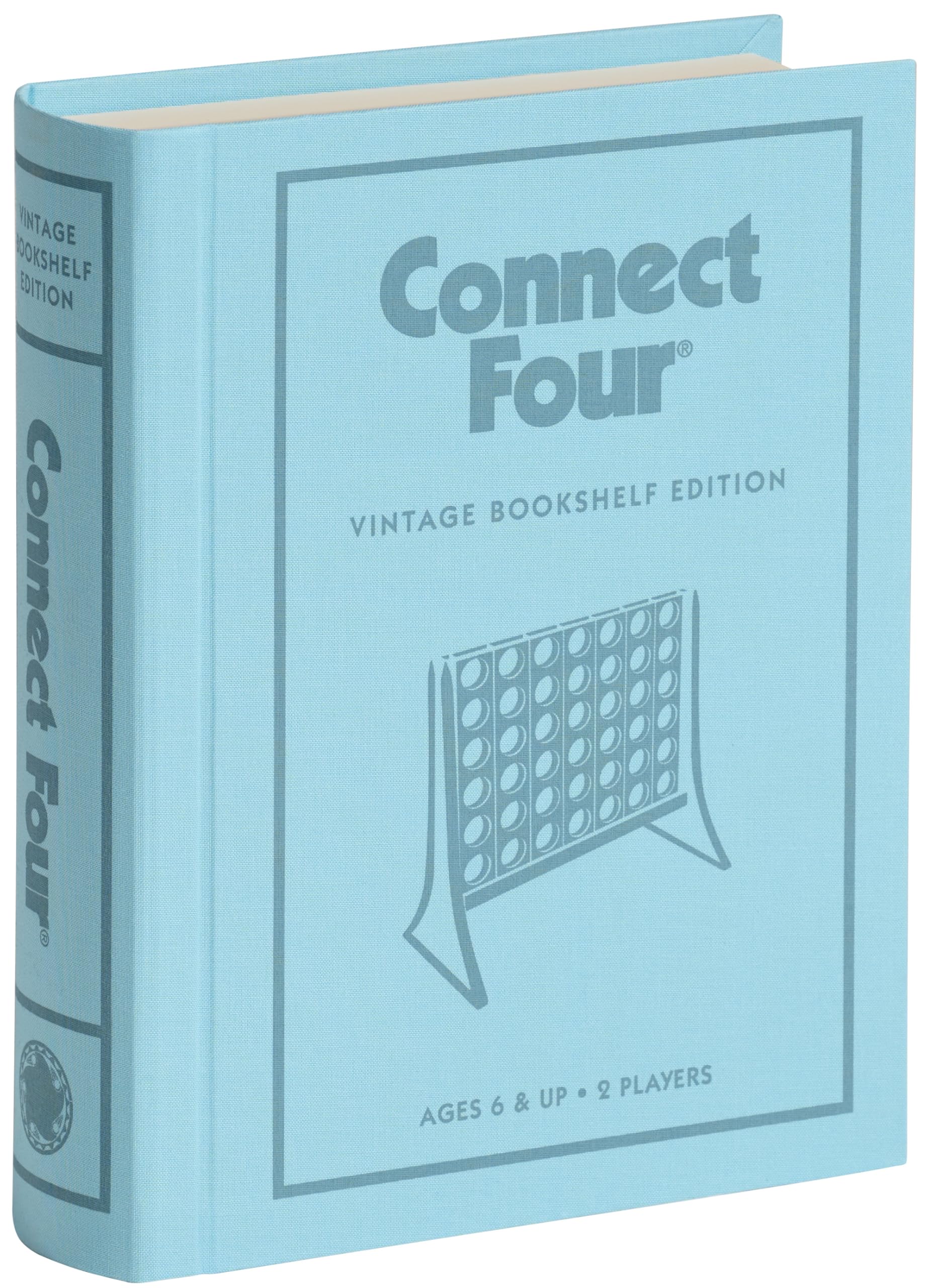WS Game Company Connect 4 Vintage Bookshelf Edition
