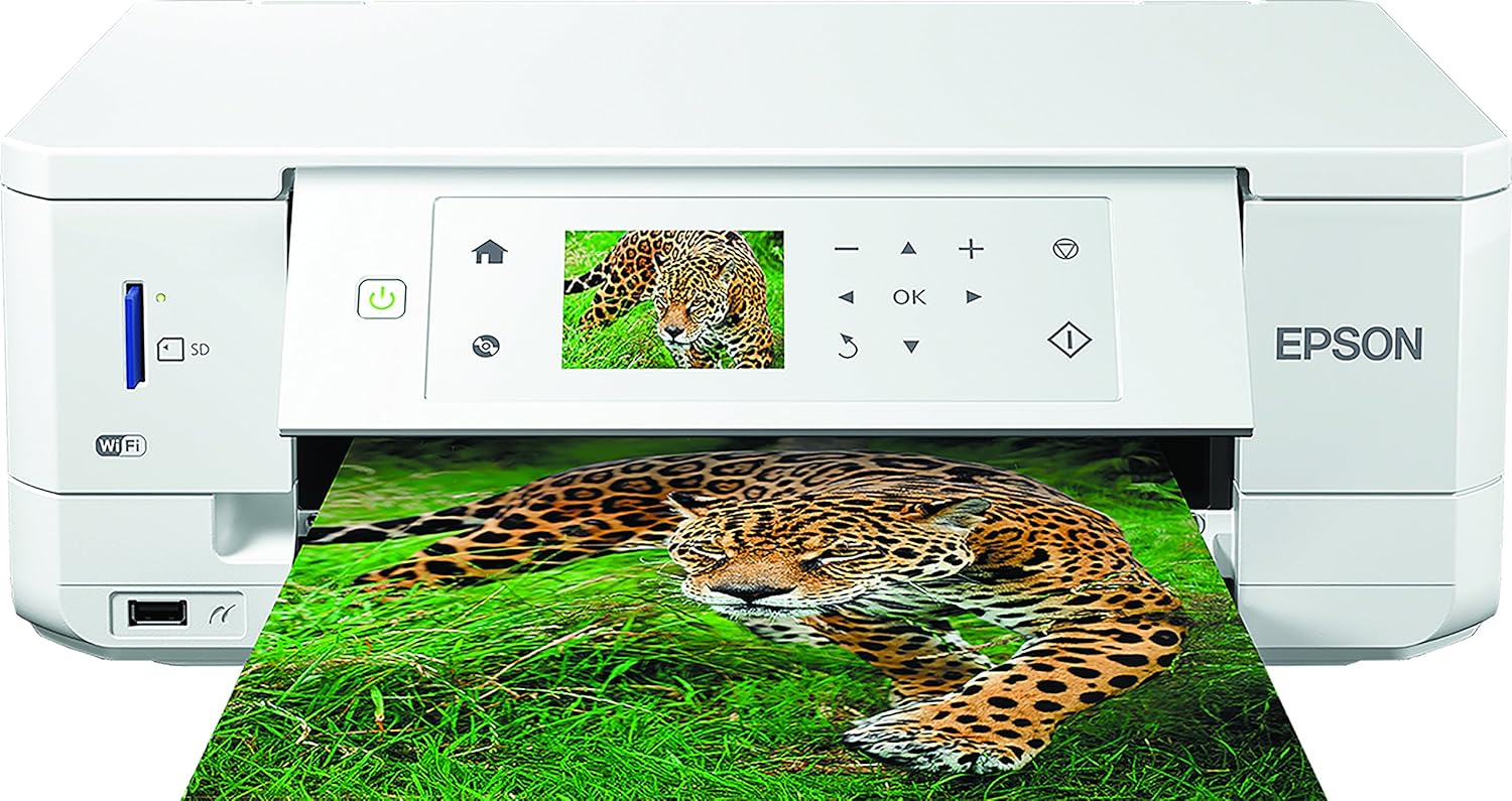 Epson Expression Premium XP Impresora multifunción con WiFi color blanco