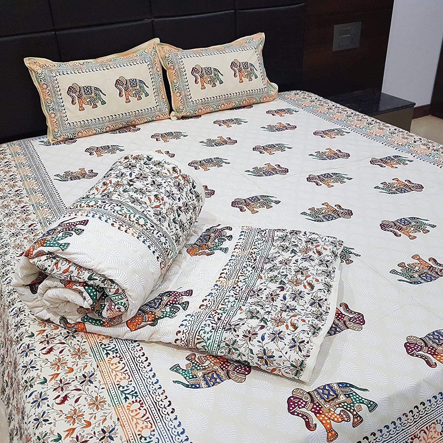 Buy Charodiya Rajasthani Light Weight Soft Jaipuri AC Quilt/Razai