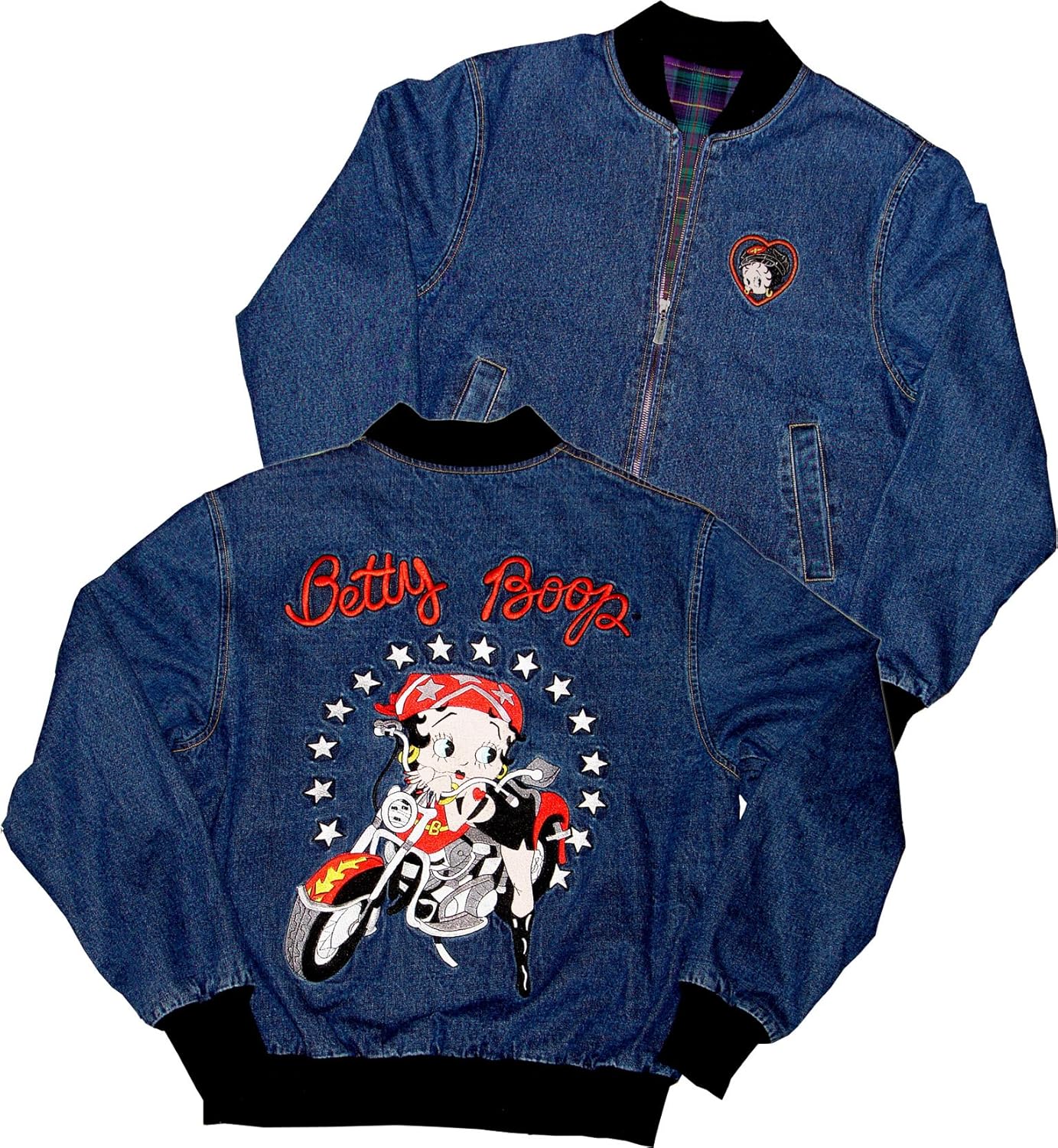 betty boop denim jacket