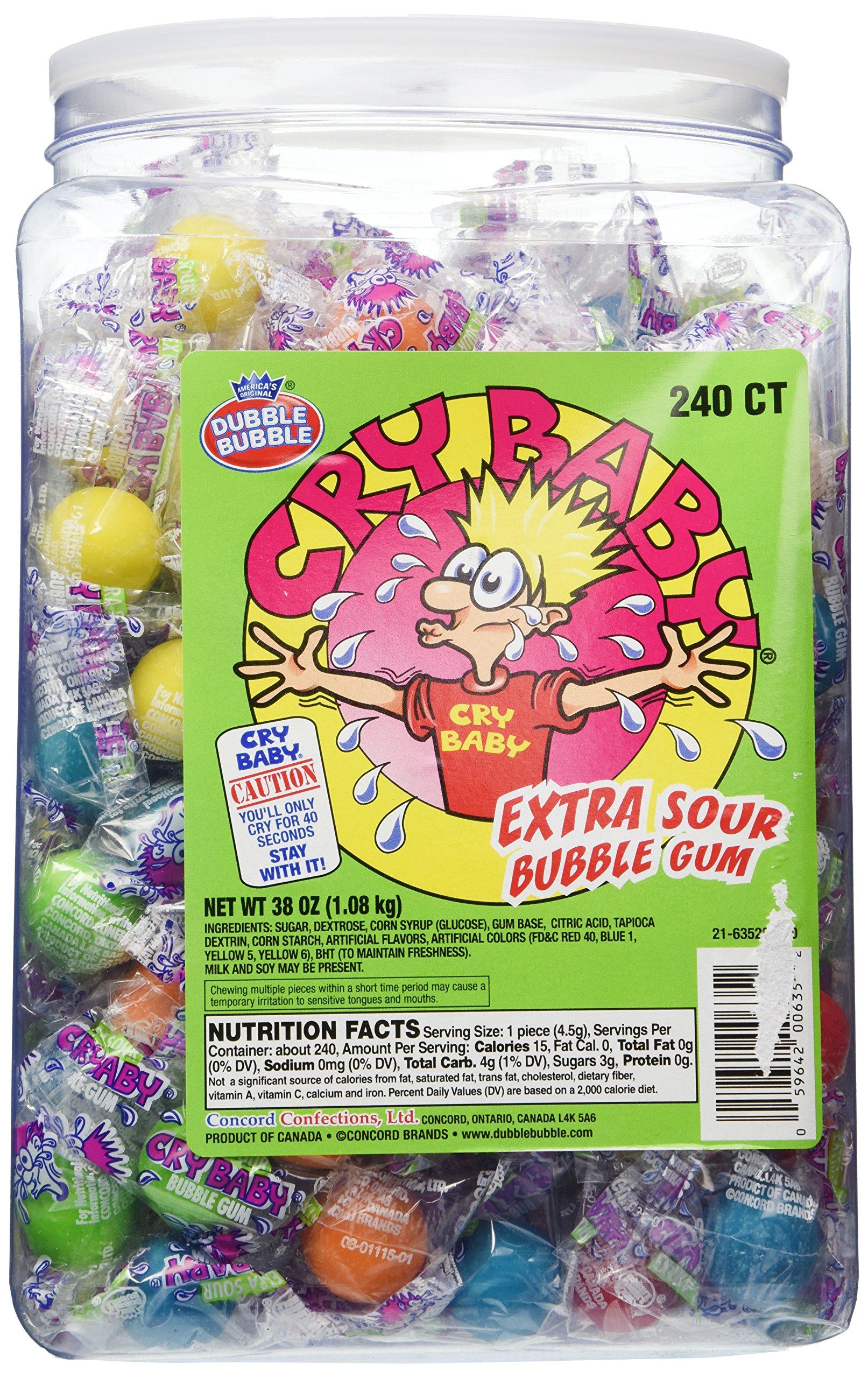Amazon.com : Warheads Extreme Sour Hard Candy (Pack of 240 ...