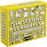 Gamely Six Second Scribbles Drawing Party Game Family Fun Ages 8+