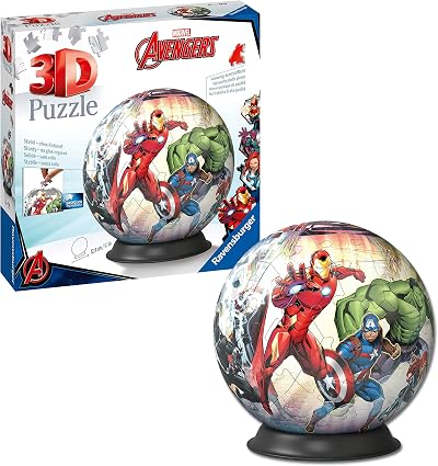 Ravensburger Marvel Avengers 3D Jigsaw Puzzle Kids 72 Pieces No Glue Required