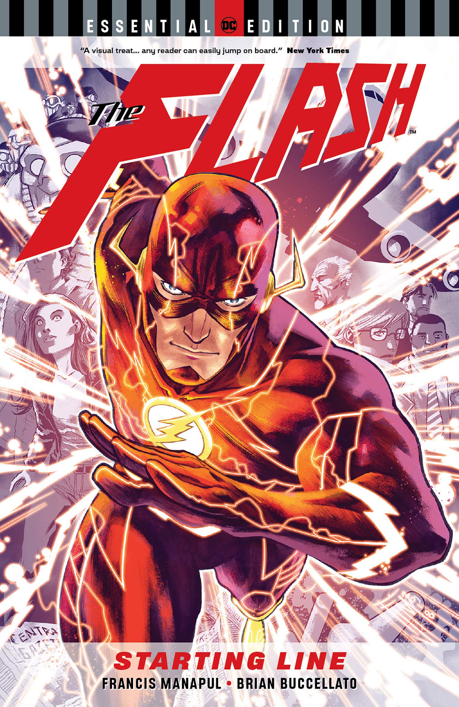 Amazon The Flash Starting Line Dc Essential Edition Buccellato Brian Manapul Francis Shonen Boys